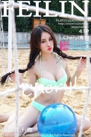[FeiLin嗲囡囡]Vol.012_嫩模Cheryl青树排球女郎性感比基尼秀美胸写真43P