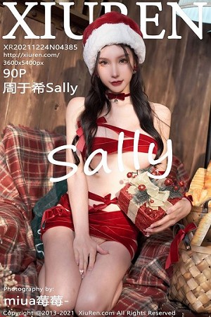[XiuRen秀人网]No.4385_女神周于希Sally圣诞主题性感红色丝带裹身秀火辣身材诱惑写真90P